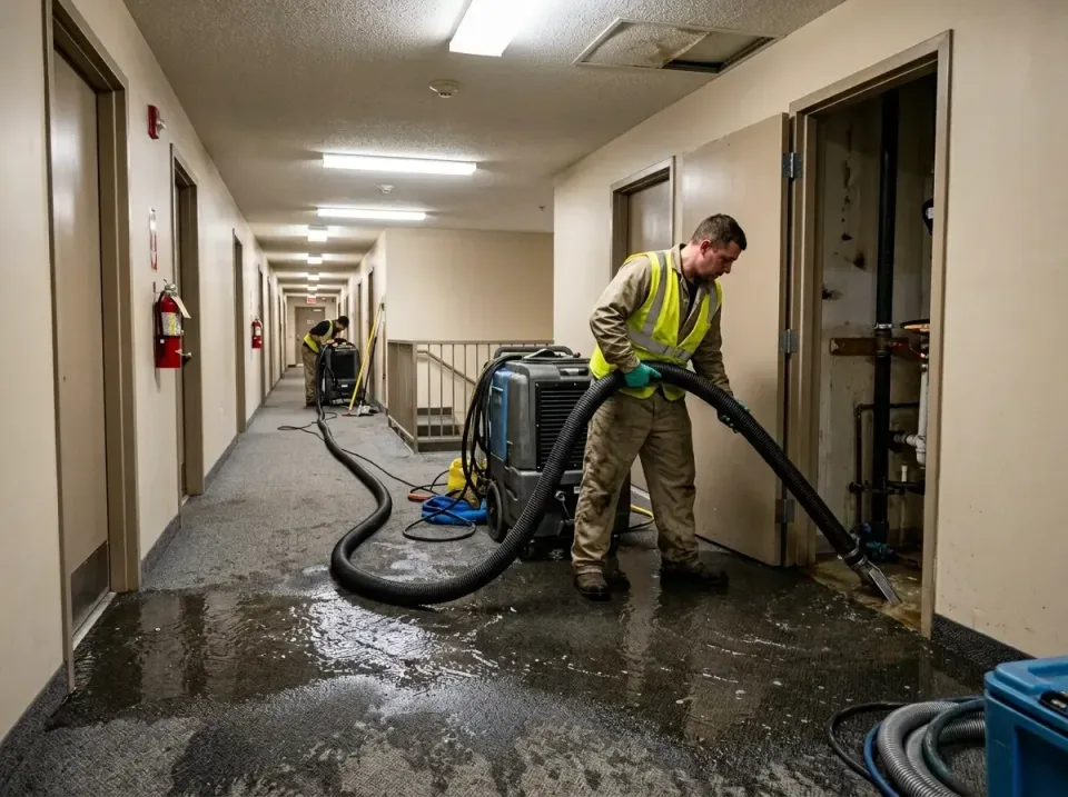 multi-unit-apartment-hallway-f-005 — frequently asked questions, Emergency Burst Pipe Water Extraction & Removal in Raven, VA
